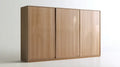 Szafa przesuwna 3-drzwiowa dąb naturalny 180 × 60 × 200 cm